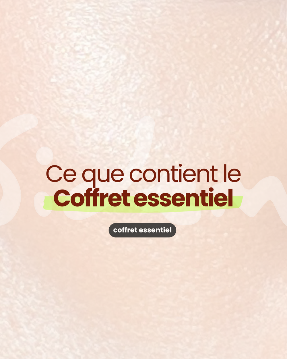 Le Coffret SIDEM — Essentiel